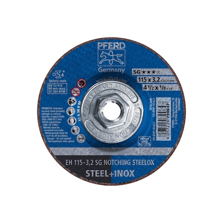 Pferd Notching Wheel, 4-1/2" x 1/8 63427